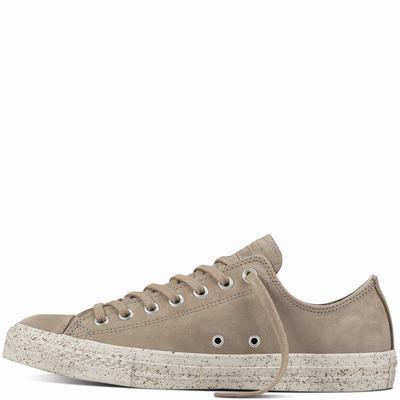 Converse Chuck Taylor All Star Nubuck Low Tops Mens - Coffee Shoes (106MAEVW)
